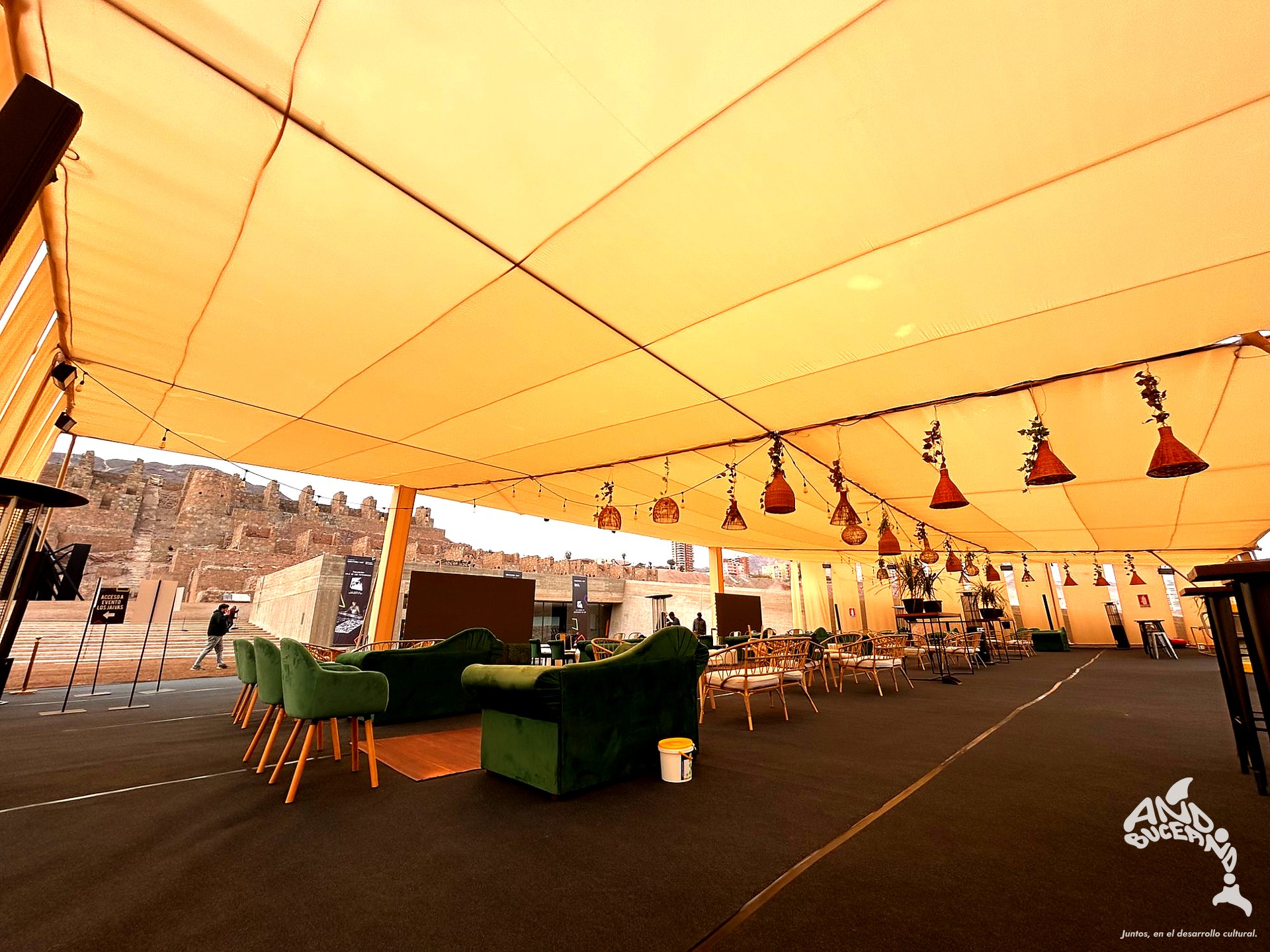 Carpa Ruinas de Huanchaca